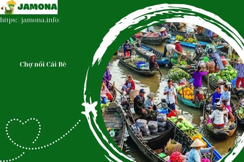 Chợ nổi Cái Bè
