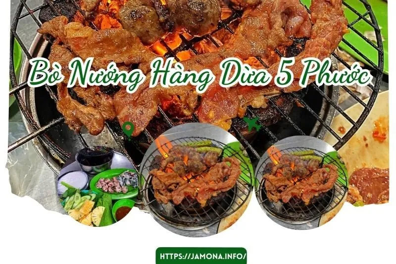 Bò Nướng Hàng Dừa 5 Phước