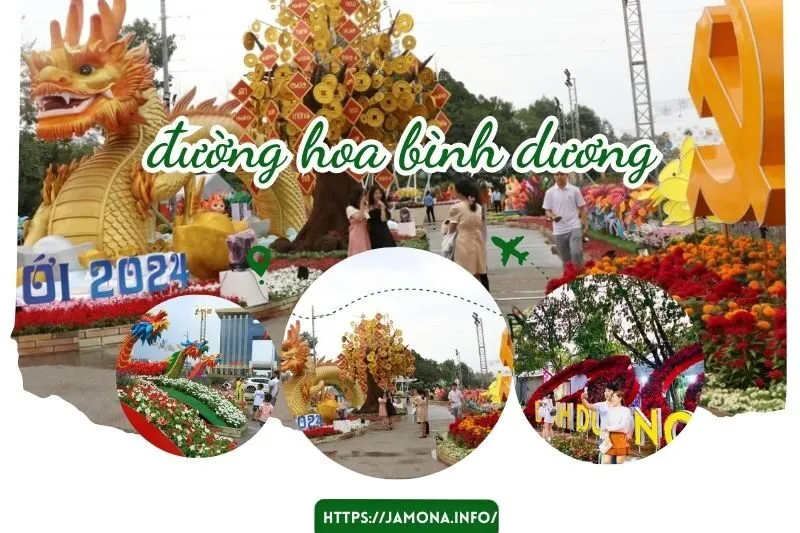 đường hoa Bình Dương