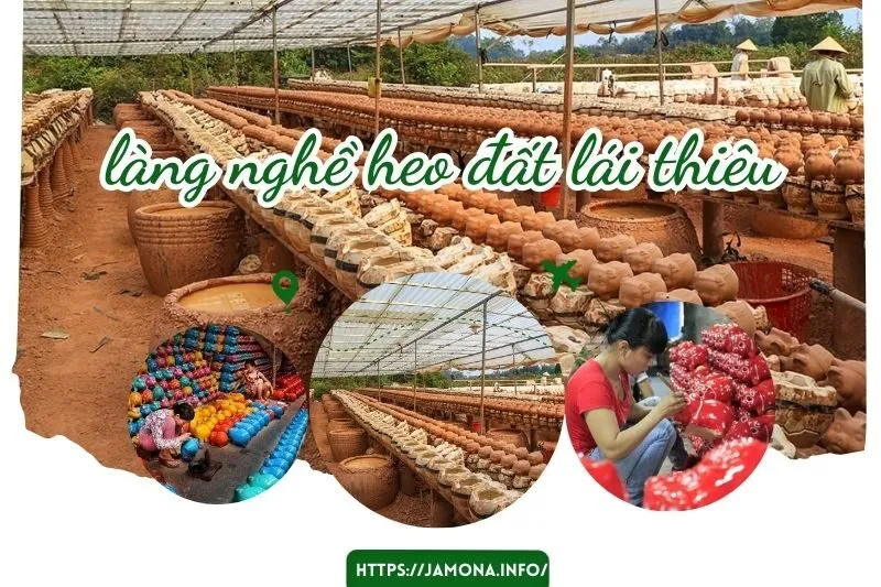 làng nghề heo đất lái thiêu